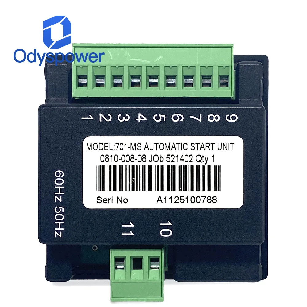 701 Manual Start Generator Controller  Autostart Module Motor Engine Electronic Charge Control Board Diesel Genset Parts MS701
