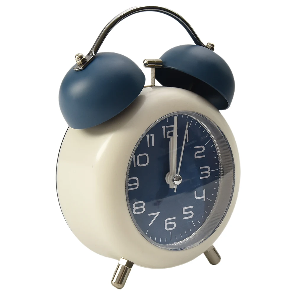 Twin Bell Alarm Clock Accessories Replacement Spare Parts Vintage Backlight Battery Operated Classic Dormitory