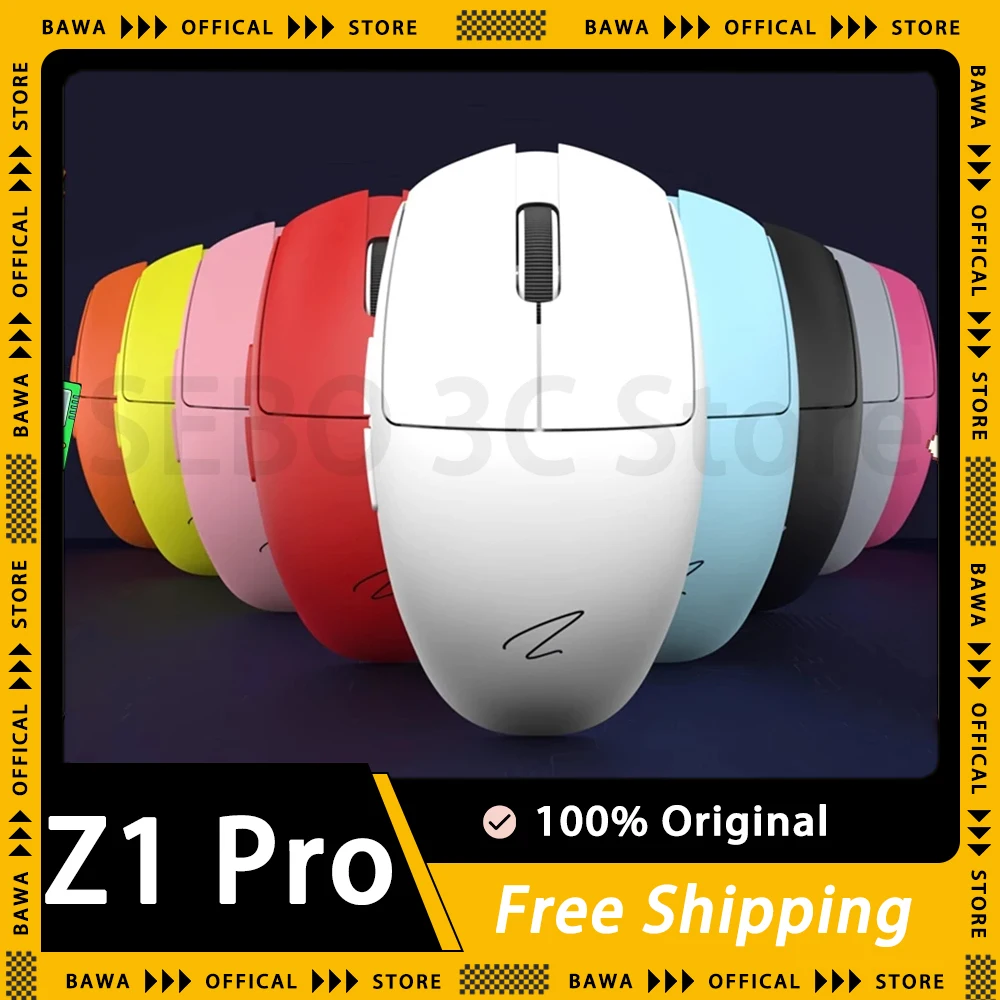 

Zaopin Z1 Pro Mouse Dual Mode Wireless Mouse Paw3395 Lightweight E-Sports Hollow Out Mice Ergonomics Pc Accessories Gaming Gifts