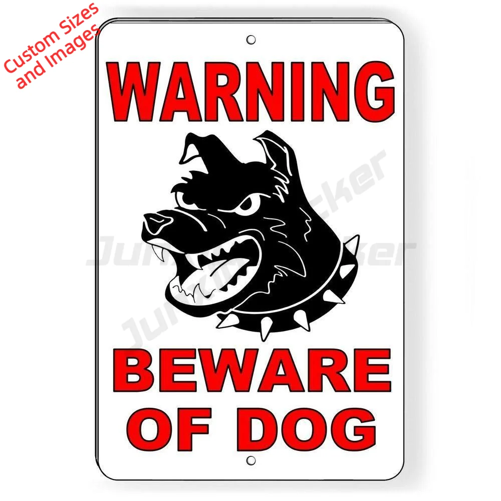 Warning Beware Of Doberman Dog Waterproof With UV Protection PVC Sticker For Yard Entrance Outdoor Dog Safety Notice Decal