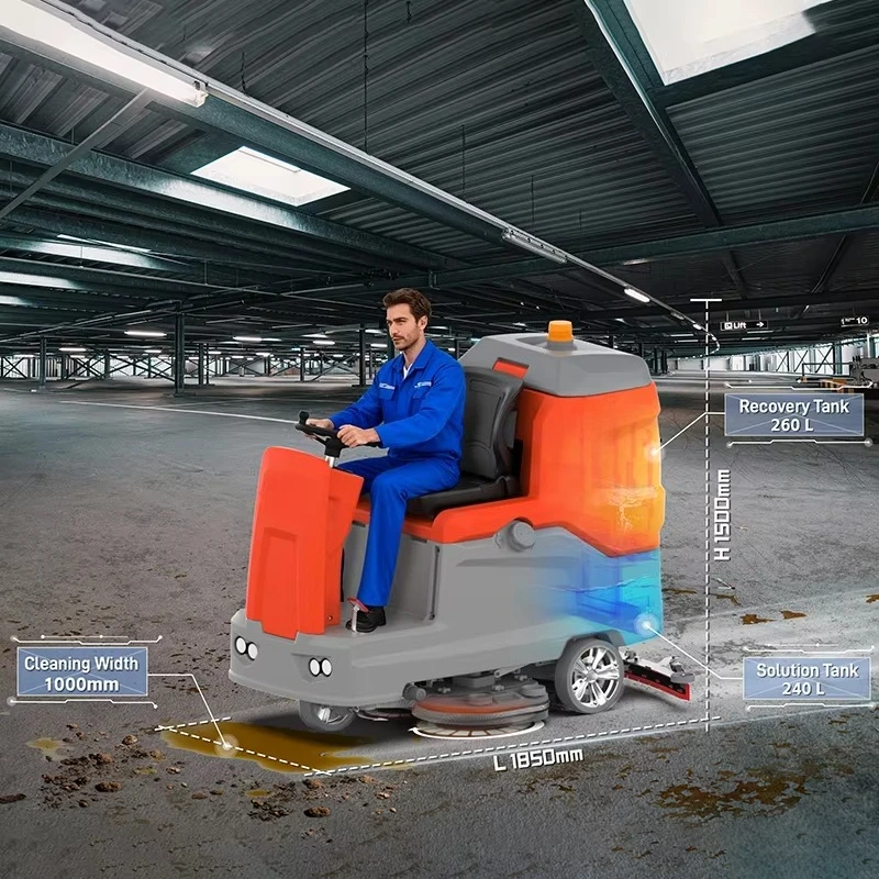 توفر الشركات المصنعة لتنظيف الأرضيات الأوتوماتيكية الذكية التجارية الصناعية آلات تنظيف الأرضيات اللاسلكية