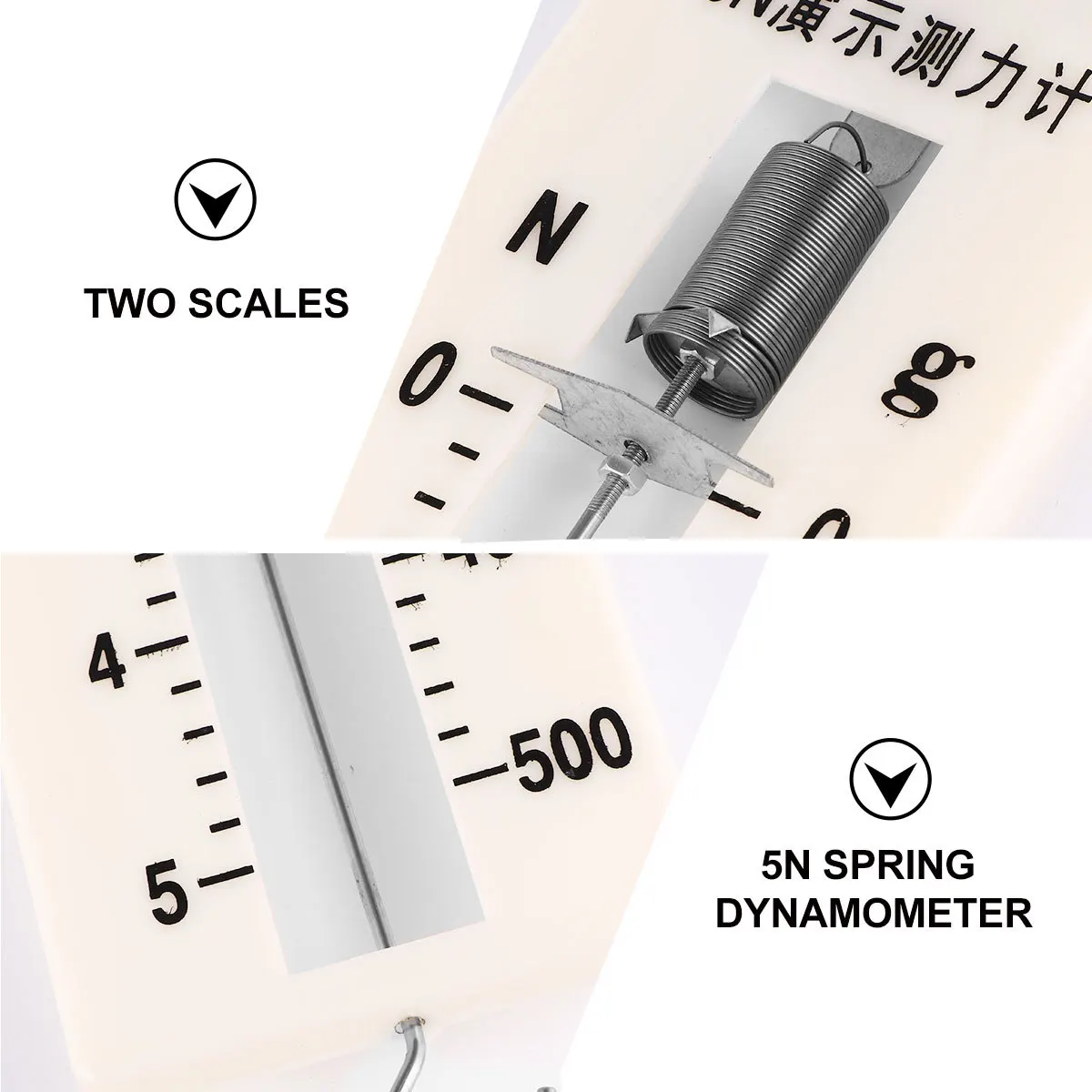 

1Pcs Spring Dynomometer Premium Quality Physical Mechanics Experiments Apparatus Laboratory Tool for Classroom Field Physics