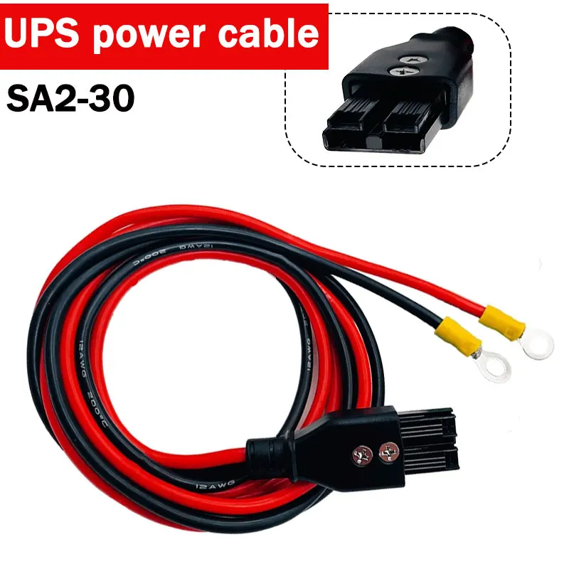 UPS Uninterruptible Power Supply SA2-30 Ups Host and Battery Power Line External Battery Connection Port Two-hole Host 600V
