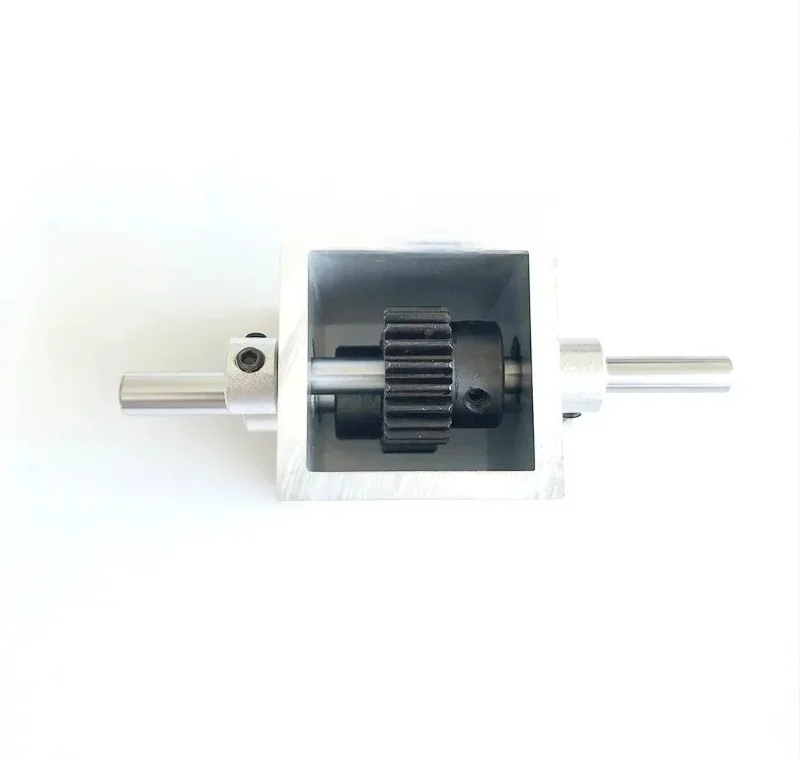 180 Degree Parallel Commutation Small Hand Crank Increasing Speed Gearbox 1:2 Micro Gearbox 1:1 Reduction Angle Device