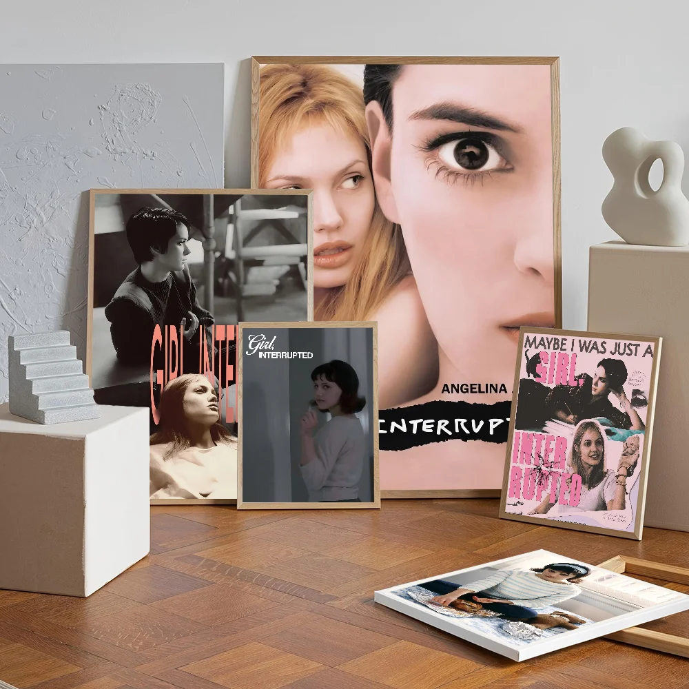 ملصقات الرسوم المتحركة المتقاطعة لفتاة الفيلم لزجة عالية الجودة ملصقات فنية جدارية كلاسيكية لديكور غرفة المنزل كاواي #2