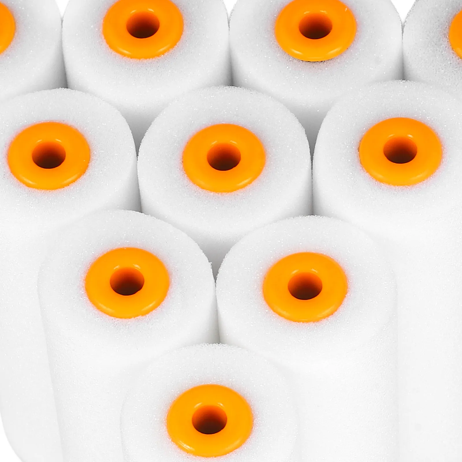 10Pcs Replacement Paint Roller Covers Soft Sponge Material Small Compact Design for Wall Painting Painting Supplies Easy