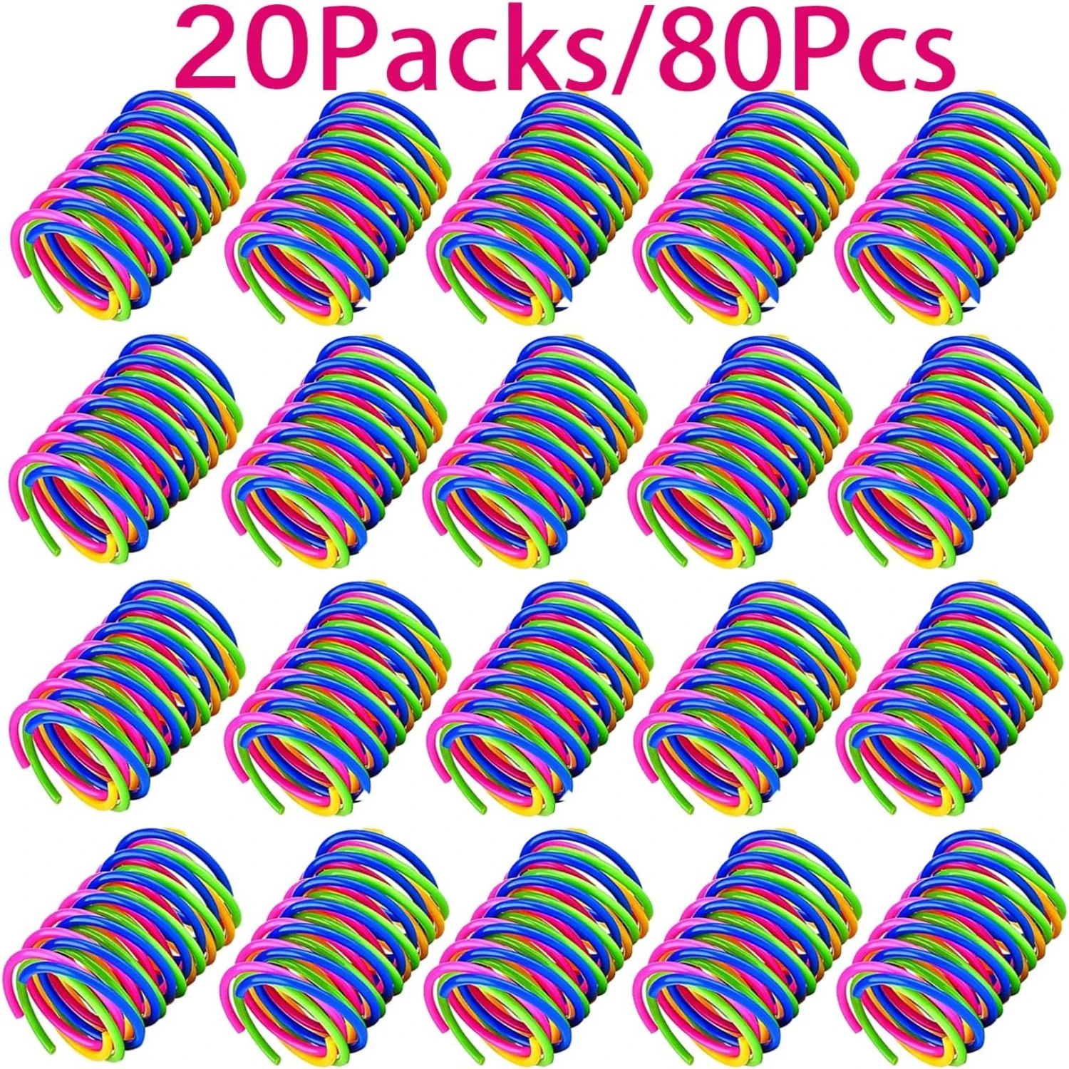 Interactive Vibrant and Colorful Toy for Curious Cats - Durable and Resilient Plastic Construction for Endless Playtime - Ho
