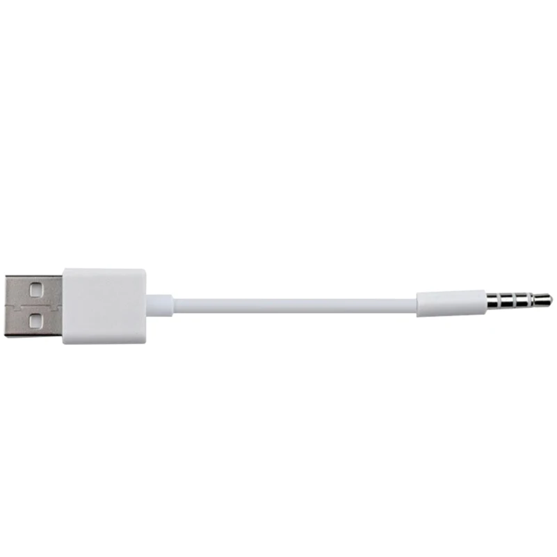 3.5 مللي متر جاك إلى USB 2.0 مزامنة البيانات شاحن نقل محول الصوت كابل الحبل لابل آي بود شافل 3rd 4th 5th 6th