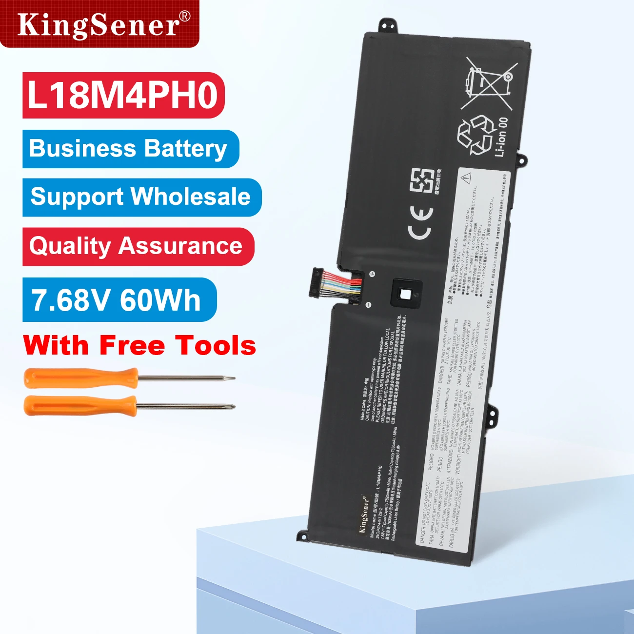 

KingSener L18M4PH0 Аккумулятор для ноутбука Lenovo Yoga C940 14, C940-14IIL, C940 2-в-1 14 дюймов, C940-14IIL (81Q9) и т. д., L18C4PH0 5B10T11585