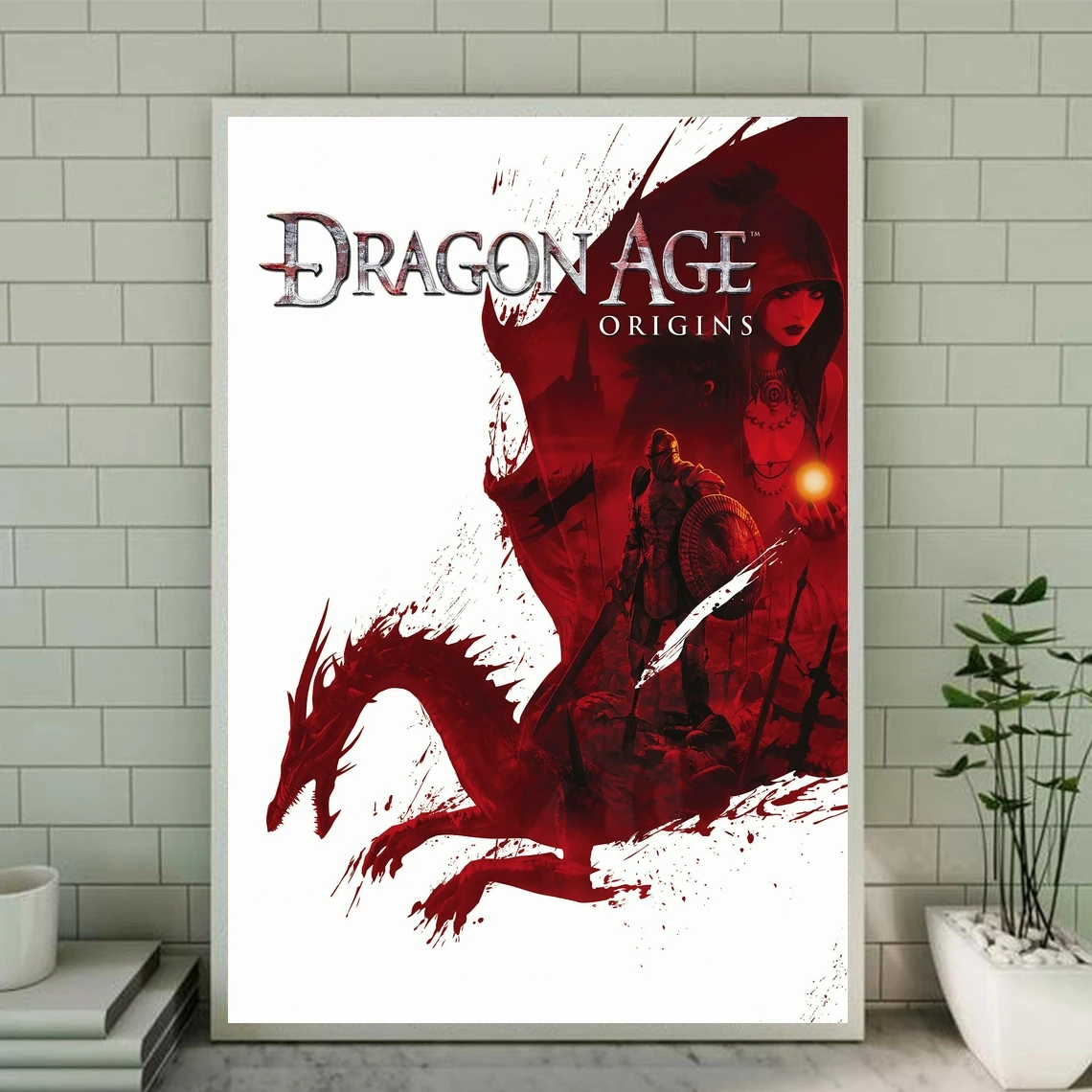 

Dragon Age Origins Game Poster Canvas Art Print Home Decoration Wall Painting ( No Frame )