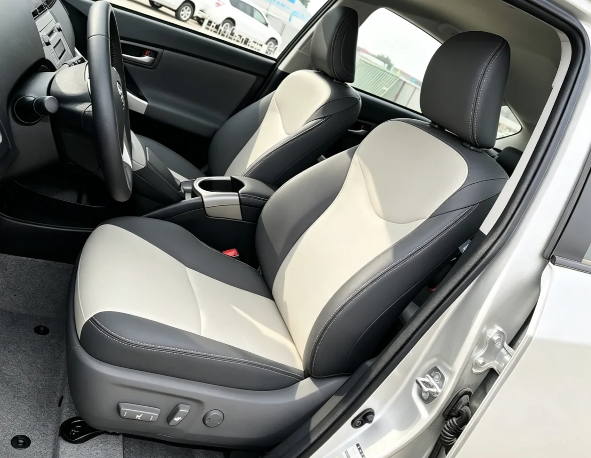 Für Alphard 30 2011~2017 Maßgefertigte Autositzbezüge Luxuriöses Nappaleder 100% Passgenau Innenraumzubehör 360 ° Vollständige Abdeckung – Detail 9
