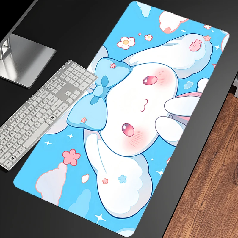 لوحة الماوس سينامورول Kawaii XXL ملحقات الألعاب ألعاب الكمبيوتر الفومبريلا حصيرة مكتبية للكمبيوتر المحمول Varmilo لوحة المفاتيح لوحة الماوس #3