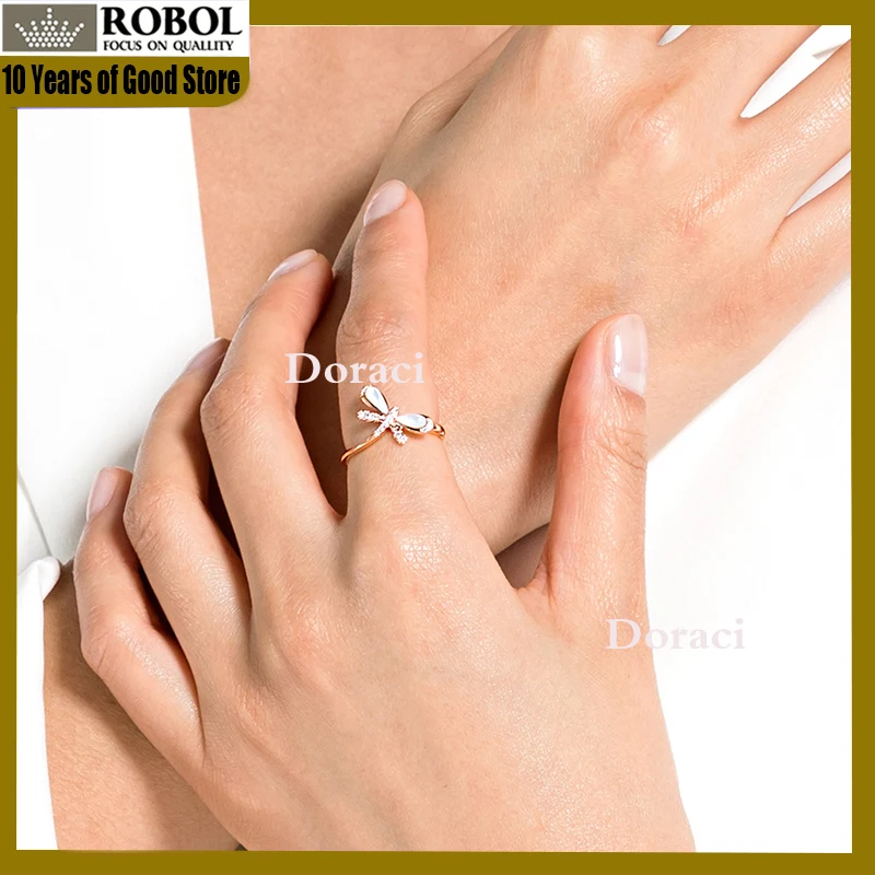 High Quality  Mesmera Luna Rota Cocktail Series Women's Rings, Moon Flower Rings Are Beautiful and Generous Doraci