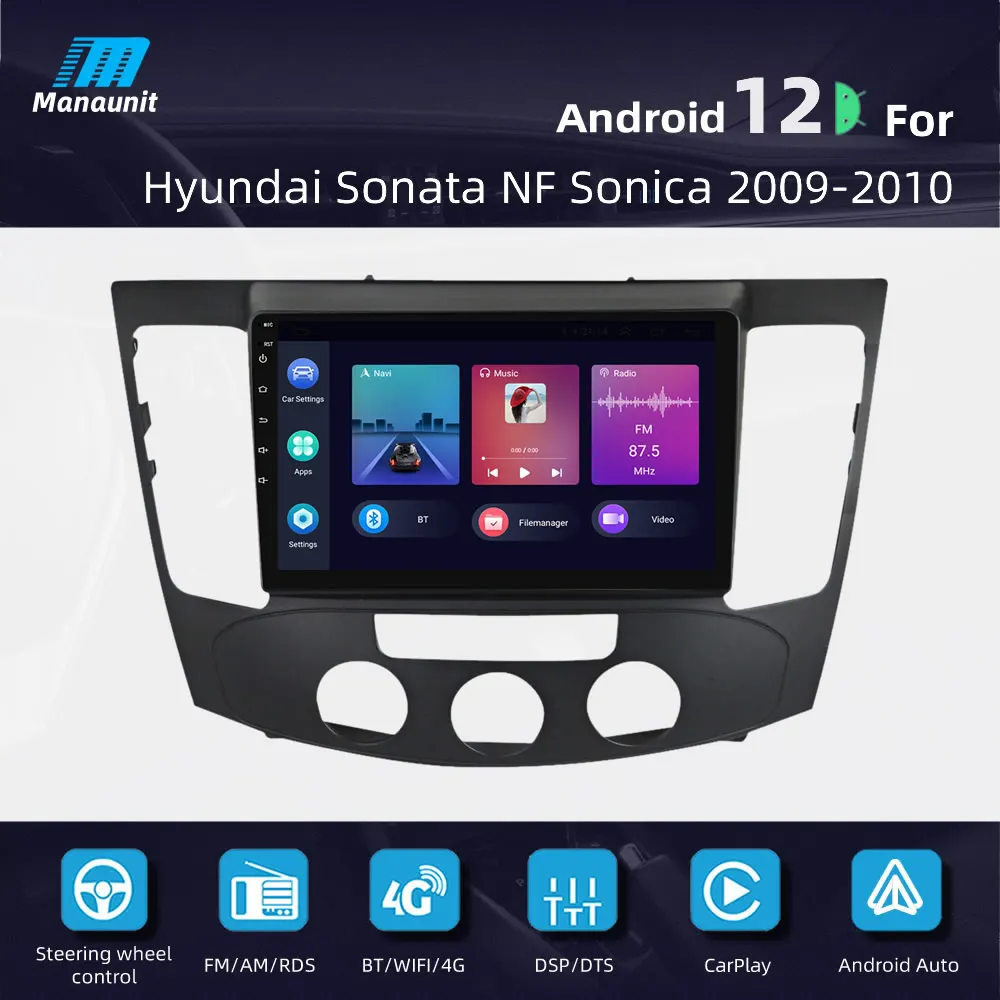 

9" Car Radio For Hyundai Sonata Sonica NF M/AC 2009-2010 Wifi Multimedia Video Player Navigaion GPS 2Din DVD Stereo Head Unit