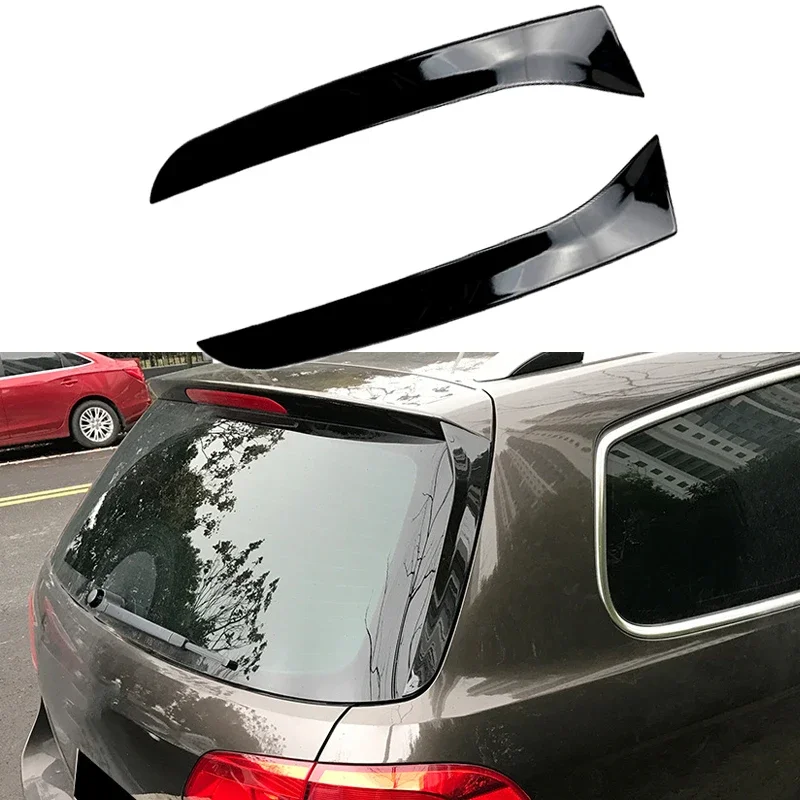 Rear Window Side Spoiler For VW Passat B7 Wagon/Alltrack 2011-2015 Spoiler Canard Canards Splitter Exterior Parts  Accessories