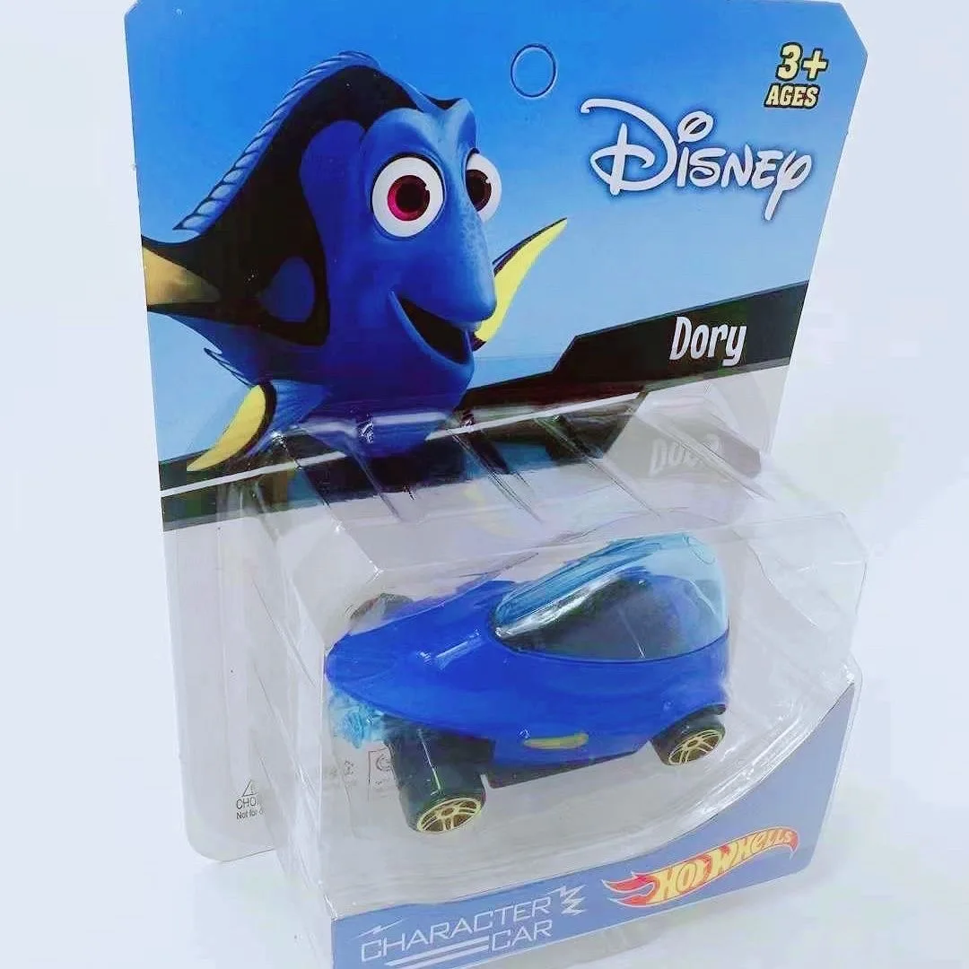 Disney Car Alloy Sliding Inertia Kinderspielzeug Geschenkbox für Jungen und Mädchen Cartoon-Modelle Weihnachtsgeschenk