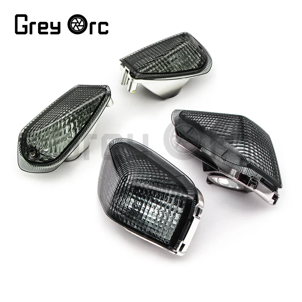 

For Kawasaki ZZR 400 ZZR400 ZZR600 600 1990 1991 1992 Front&Rear Turn Signal Indicator Light Lamp Lens Lamp Cover Housing
