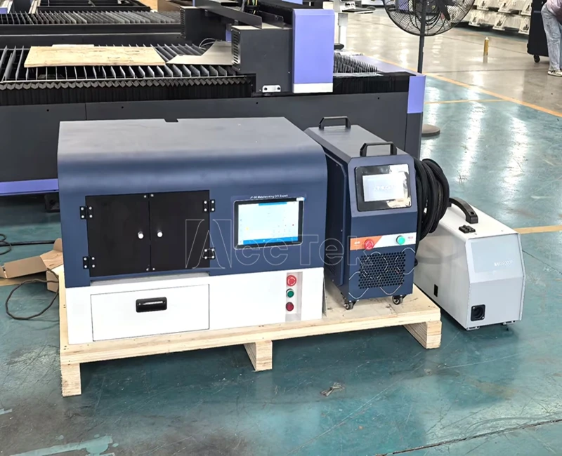 New Product 5 in 1 Low Cost 1200w Fiber Laser Cutting Machine Mini Portable CNC Fiber Laser Metal Welding Cleaning Machine