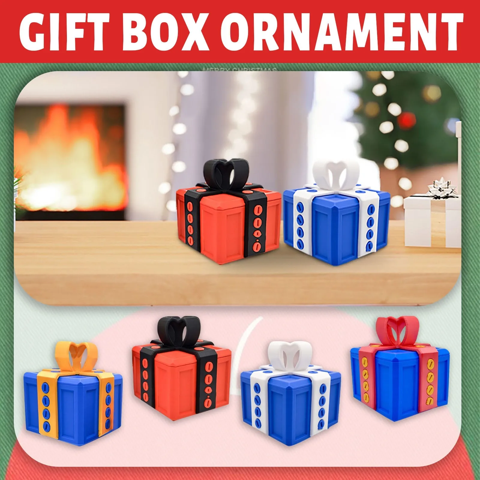 Creative And Interesting New Annoying Gift Box 3D Printed Annoying Gift Box Home Party Desktop Ornaments