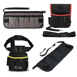 FOSHIO Waterproof Waist Belt Tool Bag Car Wrap Scraper Storage Holder Utility Pouch Wear Resistant Oxford/Canvas Cloth Work Bag