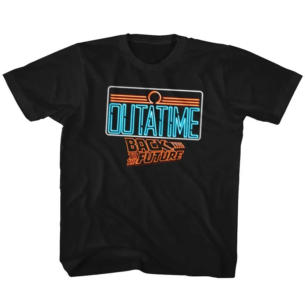 

Kids Back To The Future Neon Movie Shirt