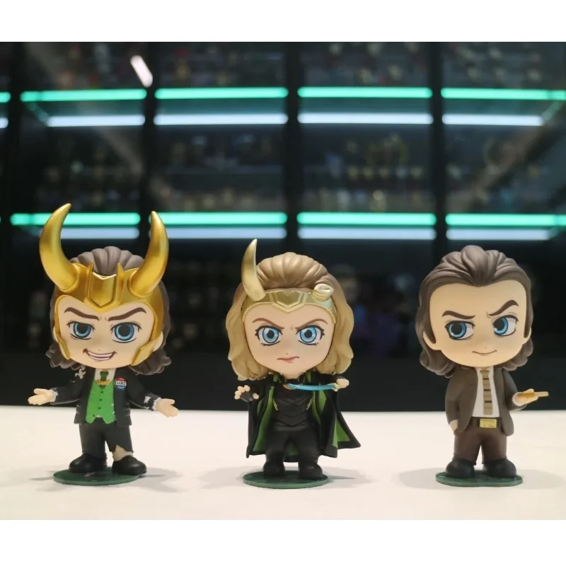 

Hot Toys Cosbaby Loki And Crocodiles Sylvie And Miss Clock Movie Character Model Artwork Q Version Birthday Holiday Gift Genuine