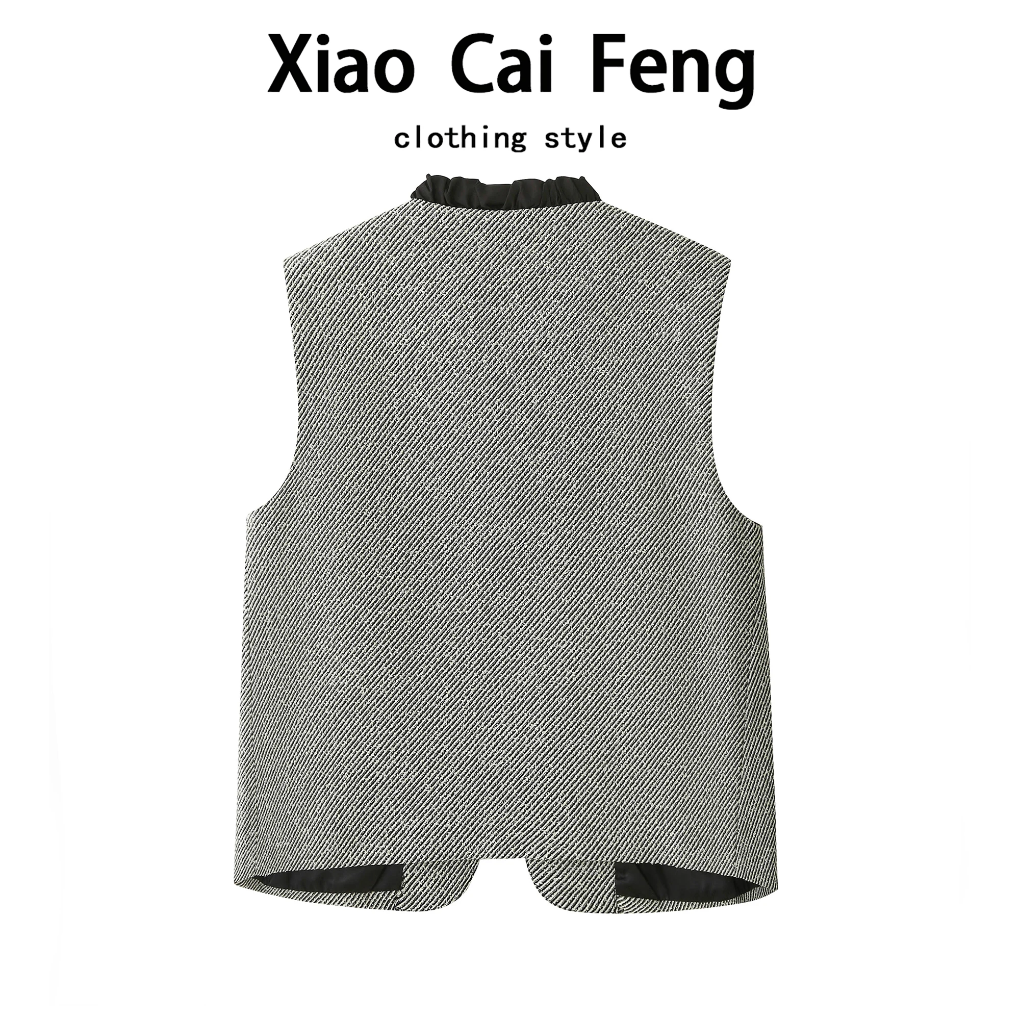 Bufanda Faion para mujer, chaleco con cinturón, prendas de vestir exteriores, temporada de otoño, capas versátiles, capaz a juego, Top atractivo de cualquier Bot