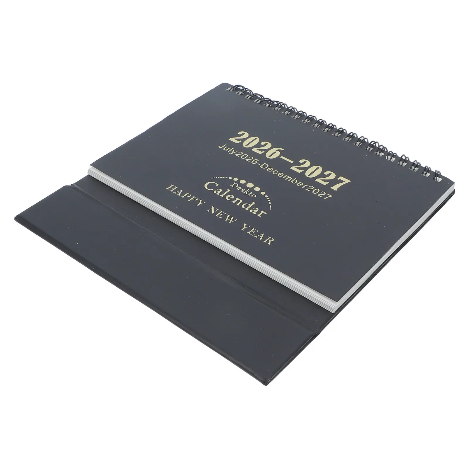 

2026-2027 Monthly Desk Calendar Twin Wire Binding Standing Flip Planner July 2026 to December 2027 Academic Year Home Office