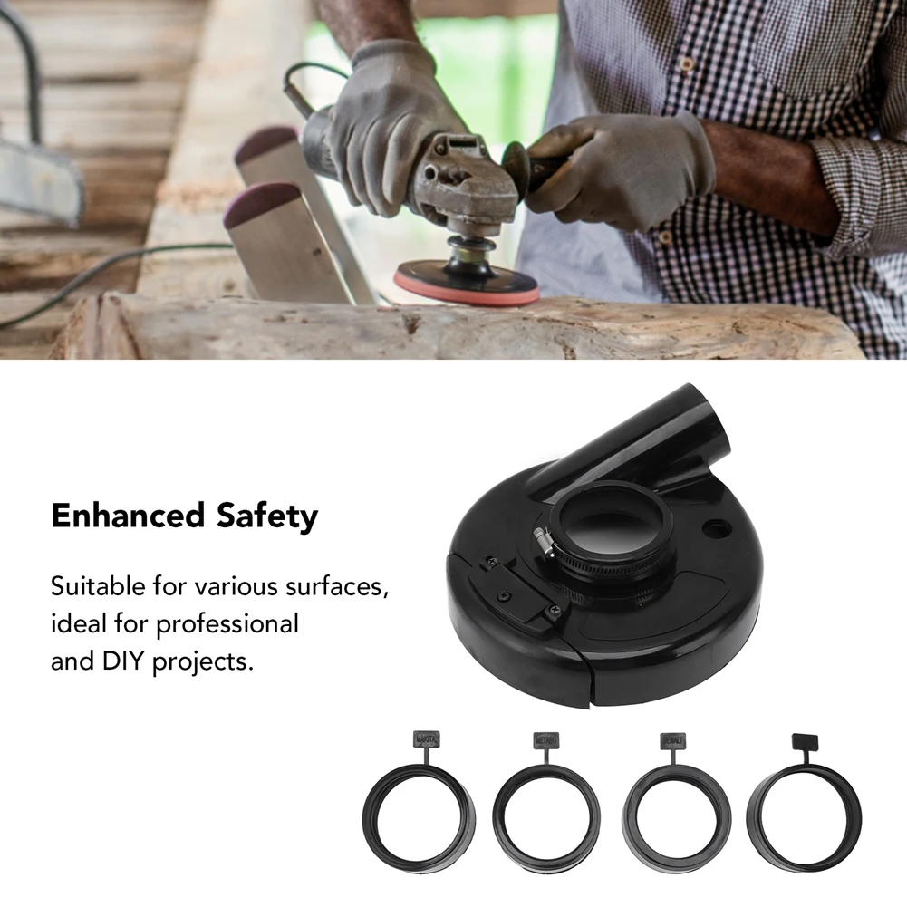 

ABKS-Angle Grinder Dust Cover For 7In Grinder Elastic Rubber Dust Shroud Guard