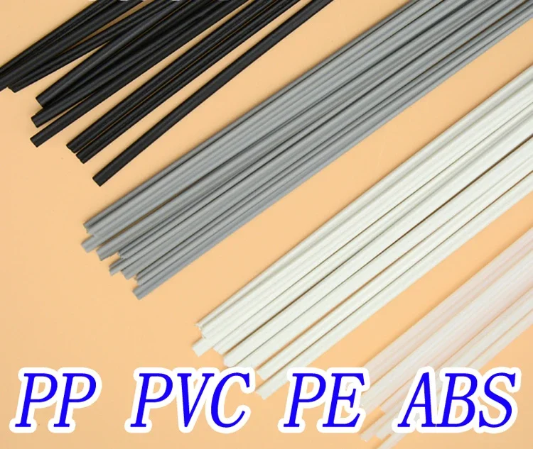 12pcs Plastic Welding Rod Black PP Plastic Floor Welding Rod Automobile Bumper Plastic Welding 5mm