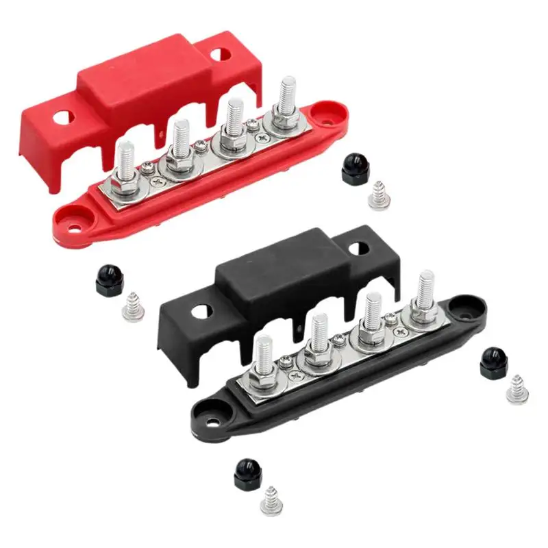 Marine Power Distribution Block Multifunctional Marine Terminal Studs Marine Distribution Block Wear-Resistant Battery Terminal