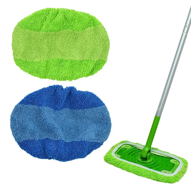 Mop Pads for Swiffer Sweeper Mop,Wet and Dry Flat mop Reusable  Washable Cover for Surface/Hardwood Floor Cleaning Tool