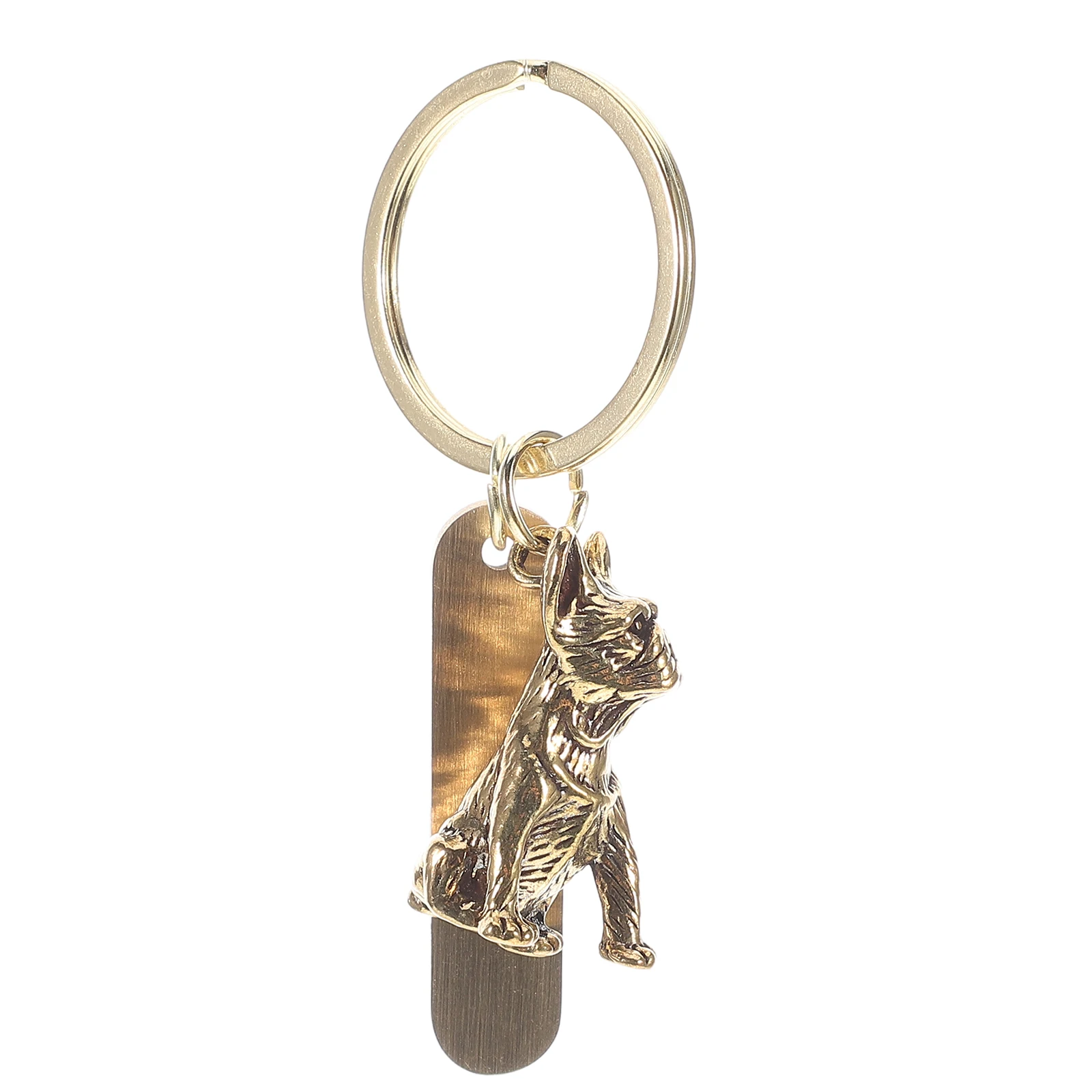 

Brass Dragon Keychain Cute Style Chinese Zodiac Car Keychains Animal Theme Bag Charm Longlasting Metal Accessories