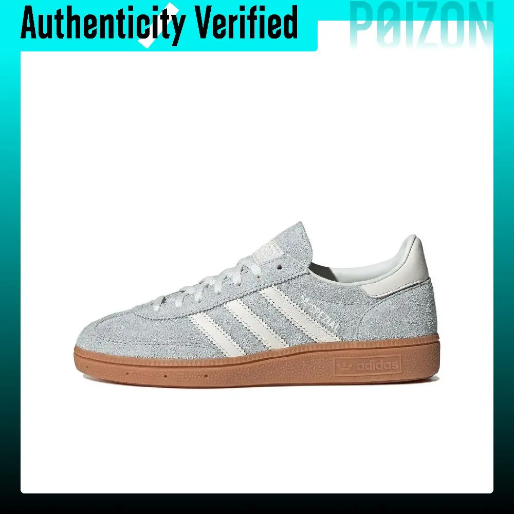Adidas Originals HANDBALL SPEZIAL Comfortable Low top Skateboard Shoes Women's Gray IF6491