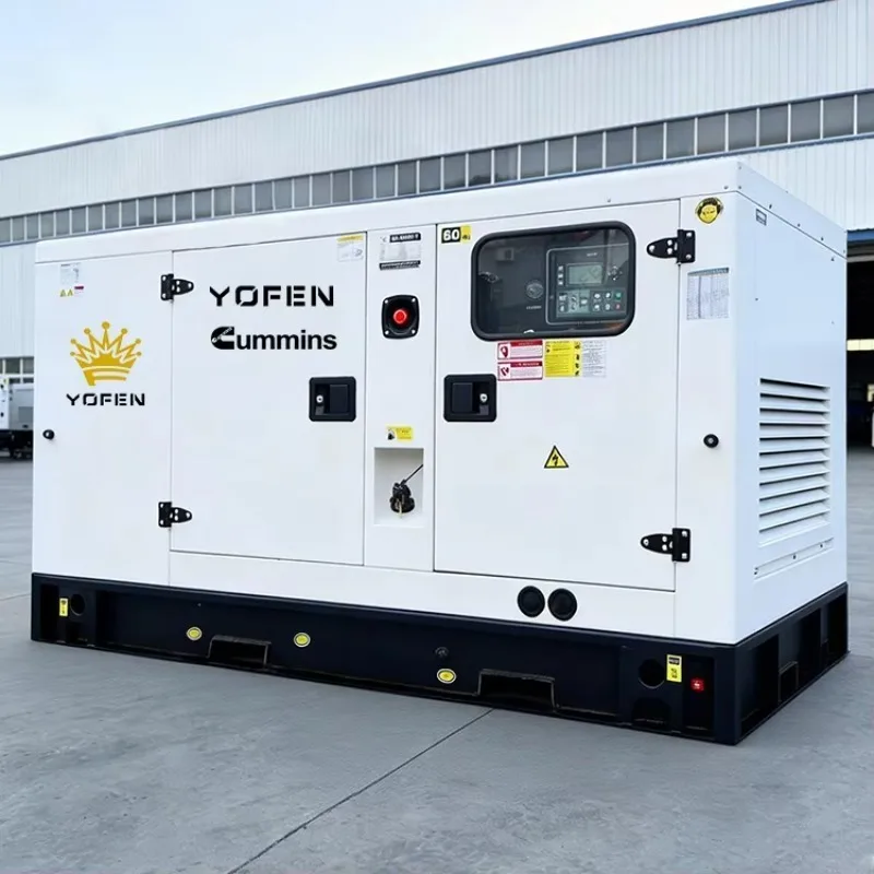 GF3-50 High Quality Silent Diesel Generator 20kva-1000kva 60Hz Optional ATS Digital Control Water Cooled Auto Start 1 Year