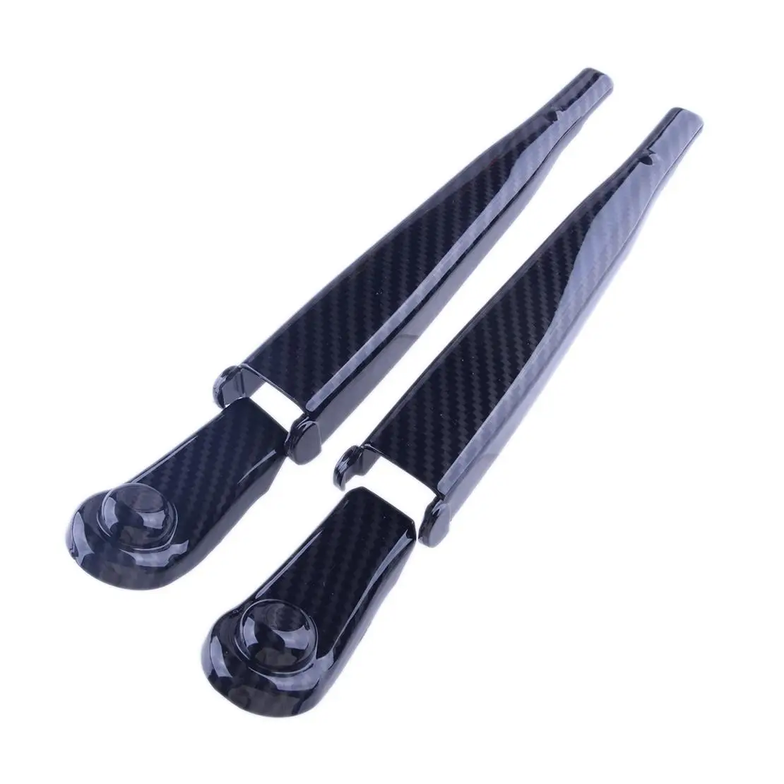 

1 Set Front Window Windshield Wiper Arm Trim Cover Decor Cap Carbon Fiber Style Black ABS Fit for Suzuki Jimny 2019 2020 2021