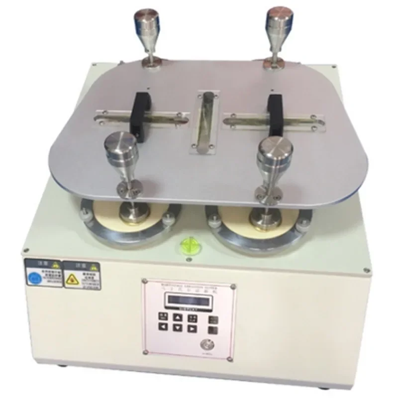 Macchina per prove attrito Tester di pilling per resistenza all'usura dei tessuti