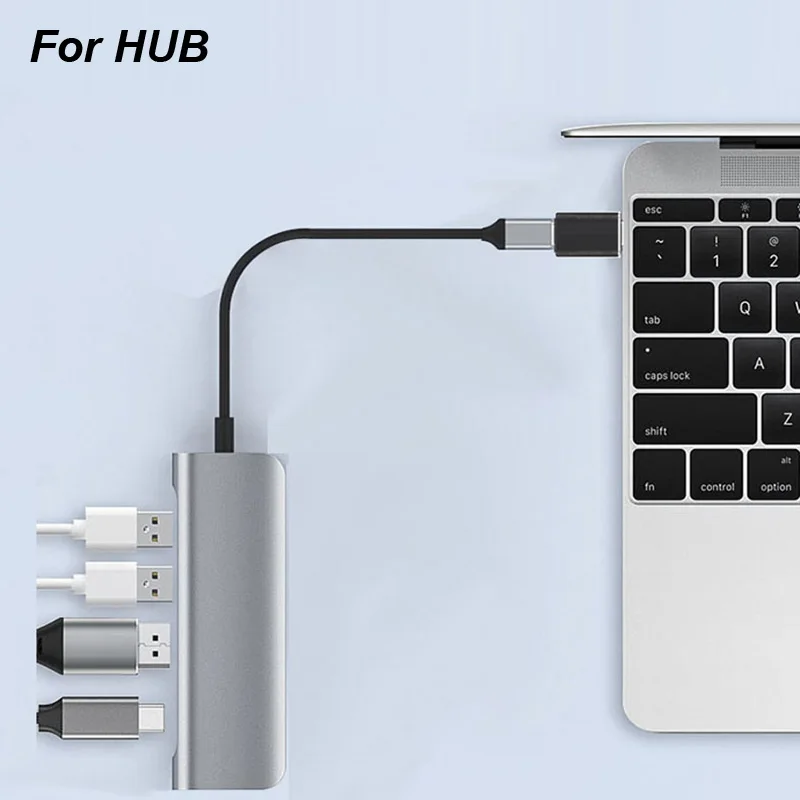 Universal USB 3.0 OTG Male To Type C 3.1 Female Adapter Converter Cable For Car Charger Data Mobile Phone pc Notebook Macbook