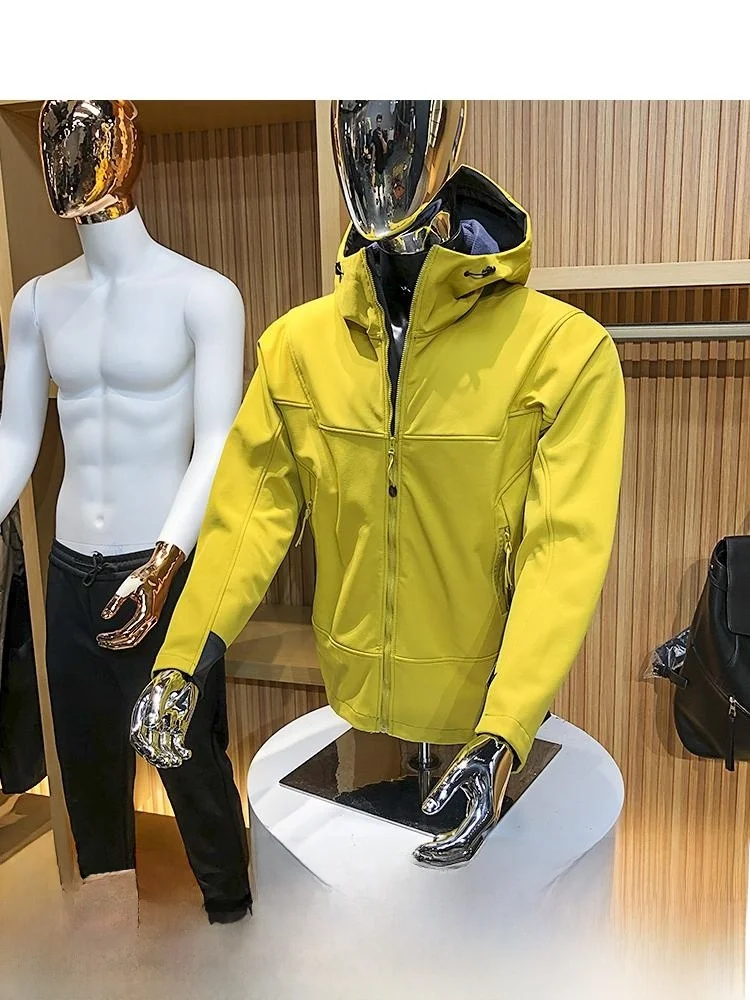 

Мужское уличное ветрозащитное водонепроницаемое пальто с 3D подкладкой на заказ ell Jaet Youth Faion, осенне-зимнее длинное пальто с капюшоном