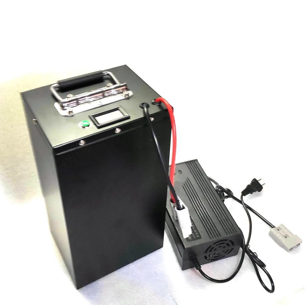 72v 20Ah 30Ah 40Ah lithium li ion polymer battery pack 50A BMS 3000w for Off-road scooter tricycle Golf Cart cruiser +5A charger