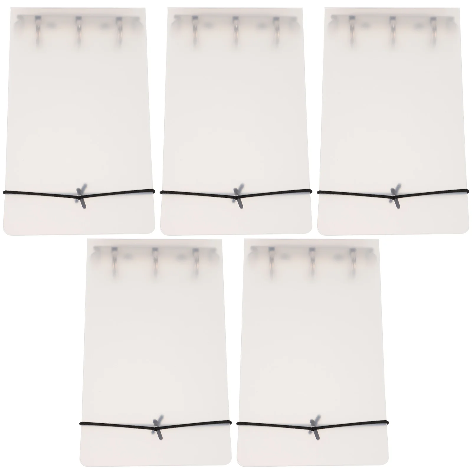

5 Pcs Notebooks Binder Shell Portable Binders for School Organizer Plastic Pocket Student