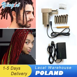 Stainless Steel Automatic Dreadlocks Hair Making Machine Dreadlock Crochet Electric Machine Making wig Machine