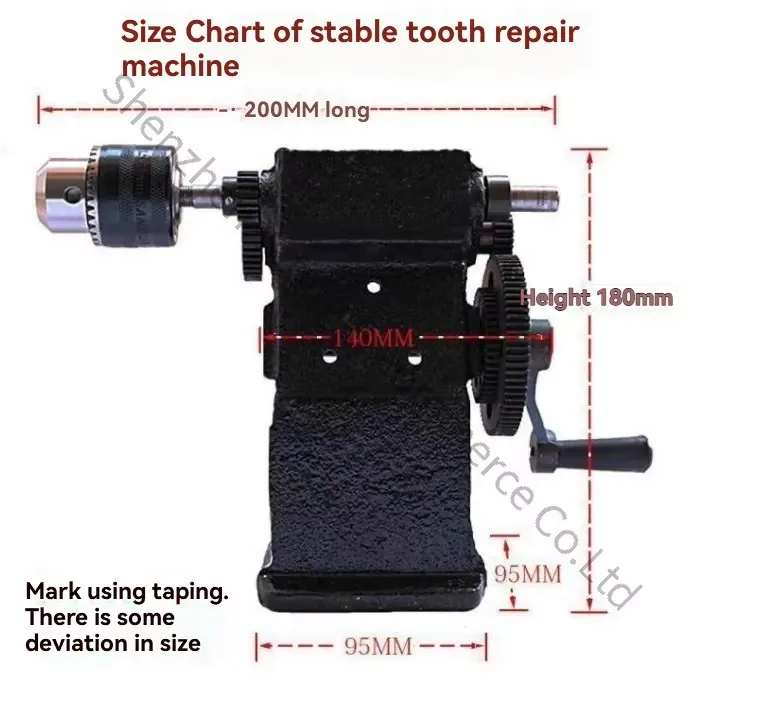 tooth Return Machine/tapping Type Tapping/automatic Lathe Processing Manual/tapping Machine Tooth Repair Machine Hand Crank