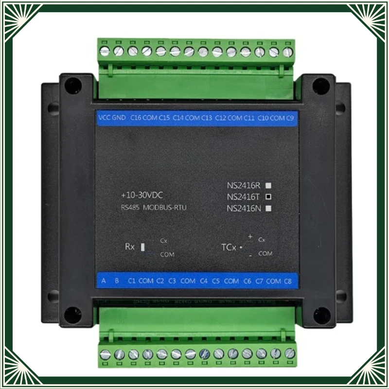 Isolated Temperature Acquisition Transmitter Digital Display Rail Type K Thermocouple to RS485/Ethernet TCP