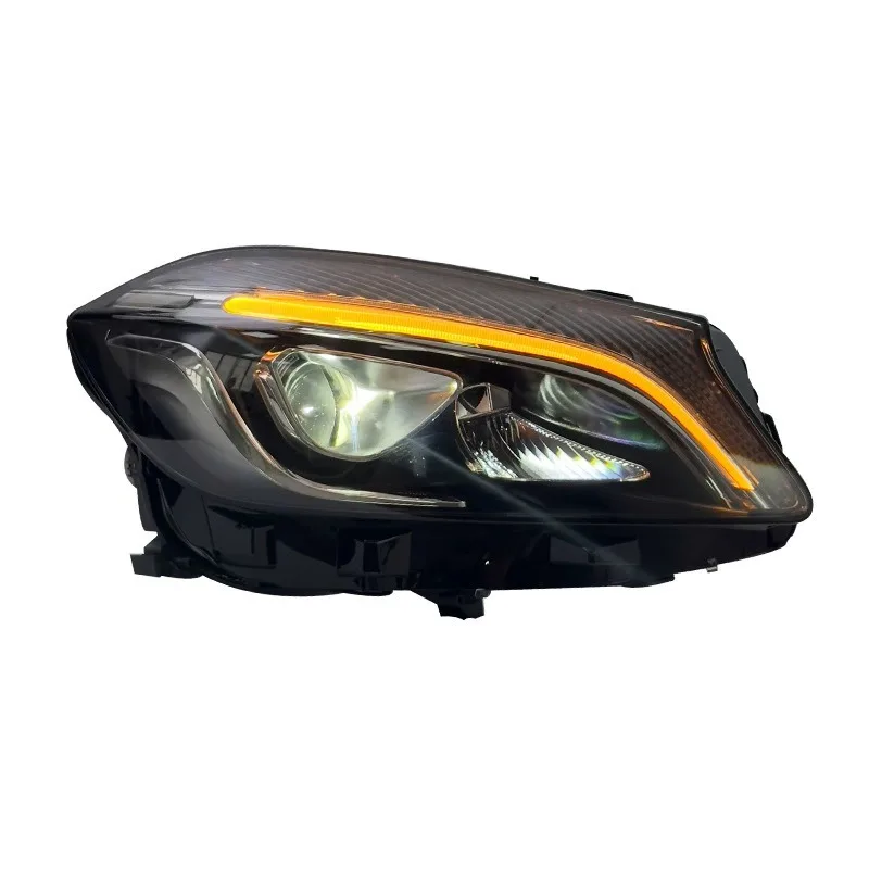 Applicable to  Headlight Assembly 2013-2018, W176 Headlight Modified LED Lens Upgrade AMG Style