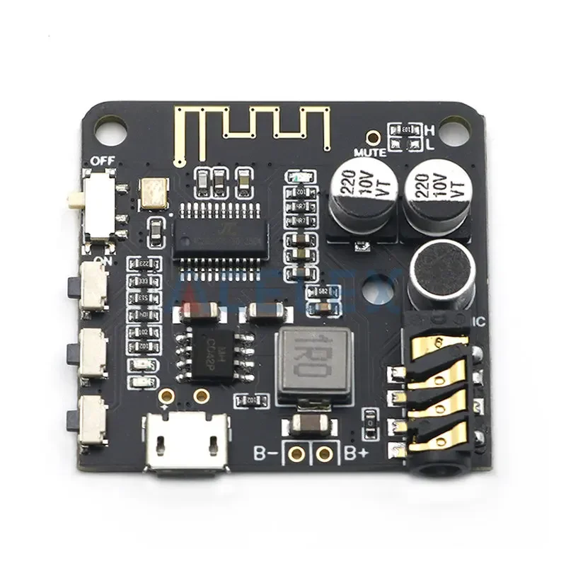 Mini Bluetooth 5.0 MP3 Decoder Board Audio Receiver MP3 Lossless Player Wireless Stereo Music Amplifier Module