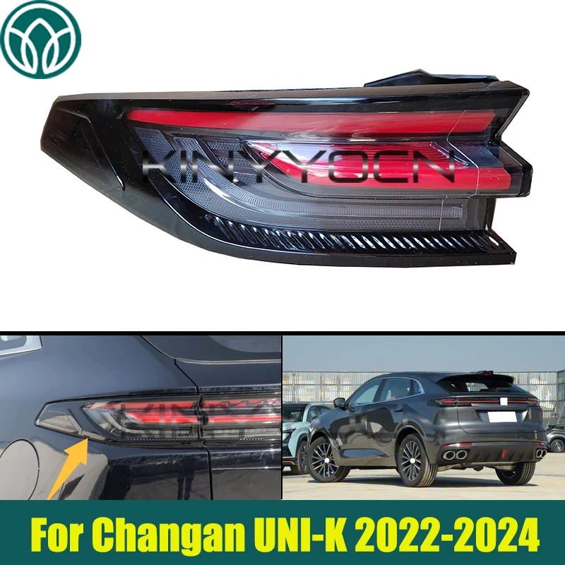 

Rear Bumper Outside TailLight Tailamp For Changan UNI-K 2022 2023 2024 Taillight Taillamp Brake Light