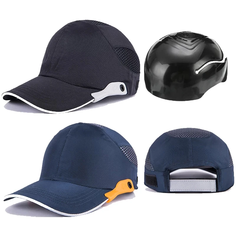 Hard Hat For Working Head Protection Top Breathable Bump Cap Work Safety Helmet ABS Inner Shell Baseball Hat Style Protective