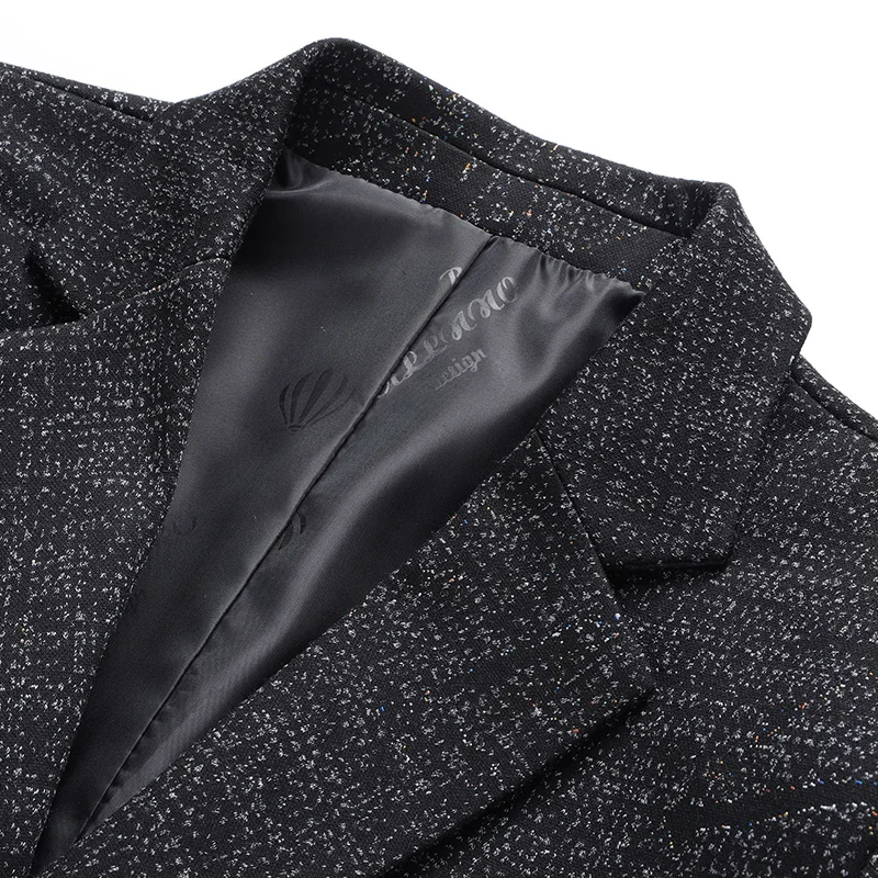 سترة رجالية جديدة للاستخدام الخارجي، سترة مخططة للزفاف متعددة الاستخدامات على الطراز البريطاني، رياضية وتنحيفها