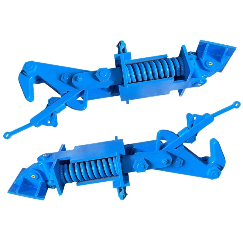 35 ton manual release steel spring traction hook for marine traction springs, quick release traction hooks